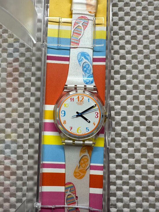 Swatch Watch Sandy Shoes GE205S Vintage 2002 main image 4